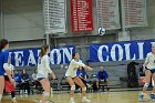 VB vs USCGA  Wheaton College Women's Volleyball vs U.S. Coast Guard Academy. - Photo by Keith Nordstrom : Wheaton, Volleyball